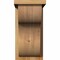 Ekena Millwork Carmel Rough Sawn Corbel w/Backplate, Western Red Cedar, 8"W x 12"D x 16"H COR08X12X16CAR01RWR - alternate 2